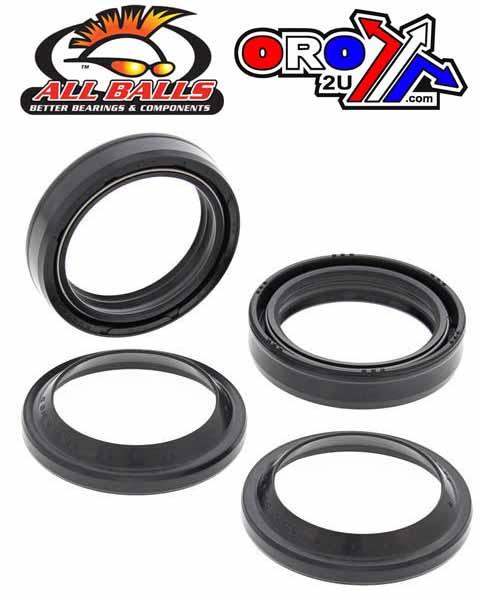 All Balls Racing Seal Wiper Set Allballs, Allballs 56-124 Fork Seal Kit
