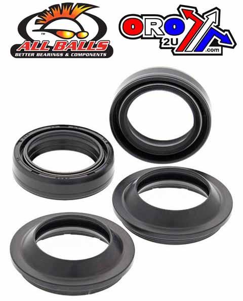All Balls Racing Seal Wiper Set Allballs, Allballs 56-113 Fork Seal Kit