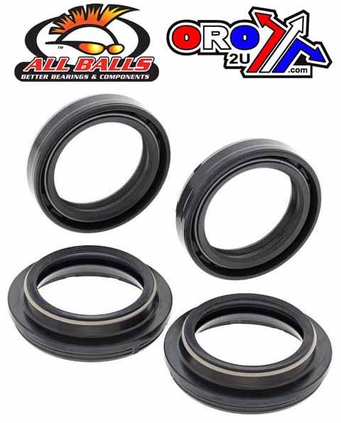 All Balls Racing Seal Wiper Set Allballs, Allballs 56-143 Fork Seal Kit