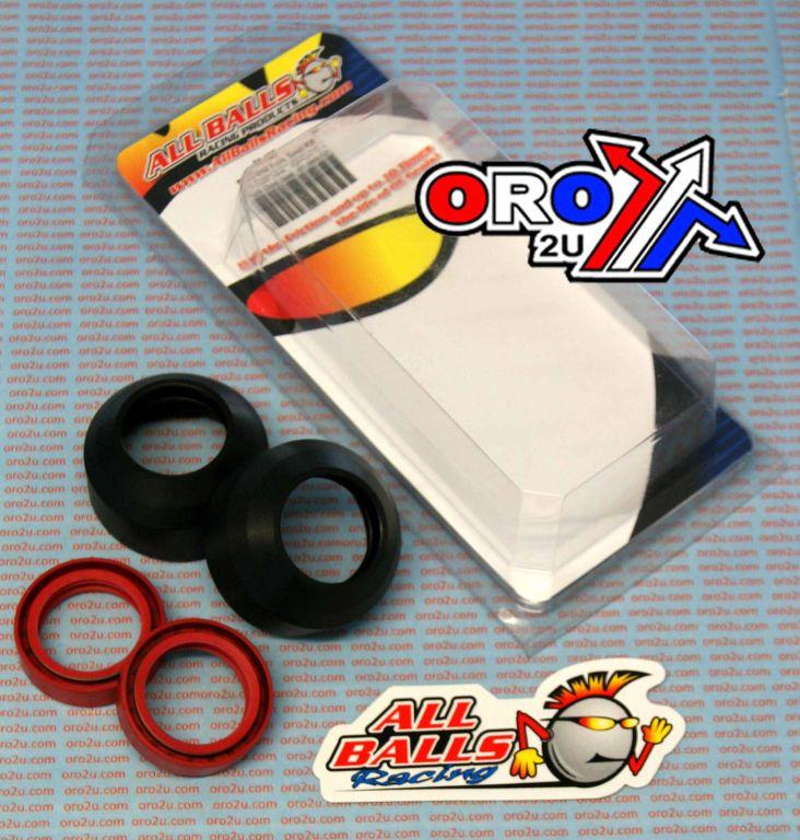 All Balls Racing Seal Wiper Set Allballs, Allballs 56-107 Fork Seal Kit