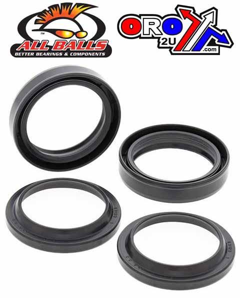 All Balls Racing Seal Wiper Set Allballs, Allballs 56-128 Fork Seal Kit