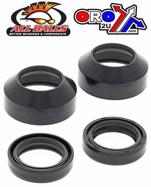 All Balls Racing Seal Wiper Set Allballs, Allballs 56-117 Fork Seal Kit
