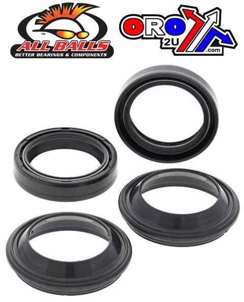 All Balls Racing Seal Wiper Set Allballs, Allballs 56-125 Fork Seal Kit