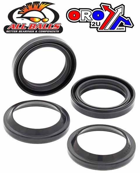 All Balls Racing Seal Wiper Set Allballs, Allballs 56-122 Fork Seal Kit
