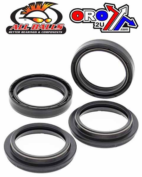 All Balls Racing Seal Wiper Set Allballs, Allballs 56-149 Fork Seal Kit