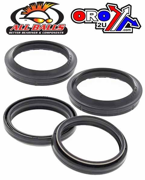 All Balls Racing Seal Wiper Set Allballs, Allballs 56-148 Fork Seal Kit