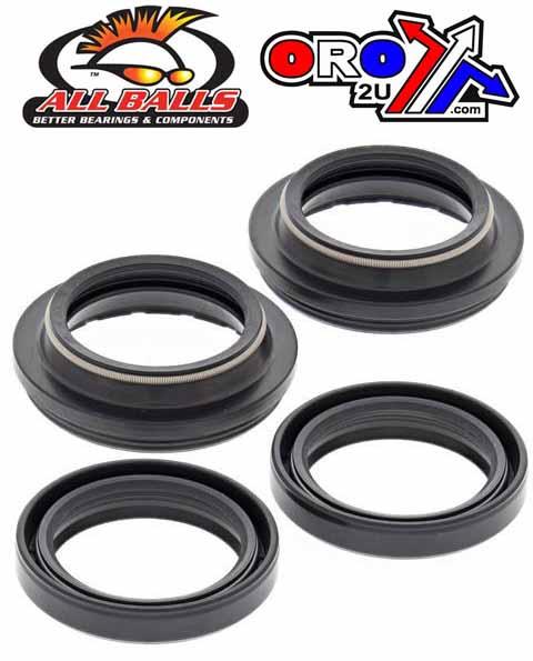 All Balls Racing Seal Wiper Set Allballs, Allballs 56-154 Fork Seal Kit