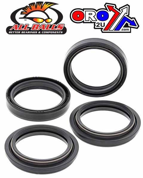 All Balls Racing Seal Wiper Set Allballs, Allballs 56-150 Fork Seal Kit