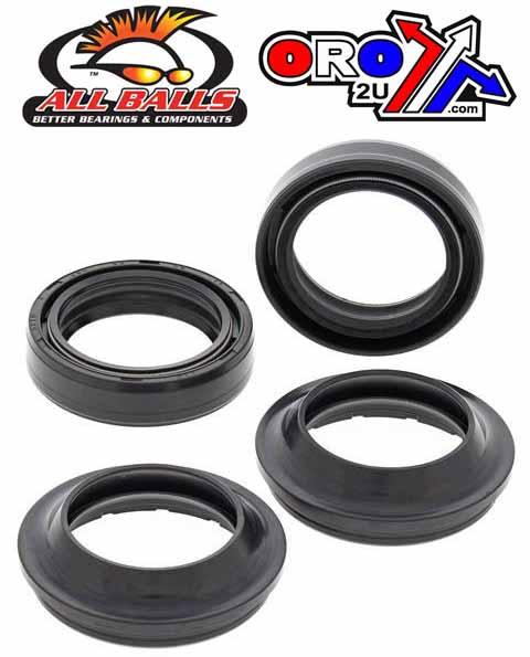 All Balls Racing Seal Wiper Set Allballs, Allballs 56-157 Fork Seal Kit