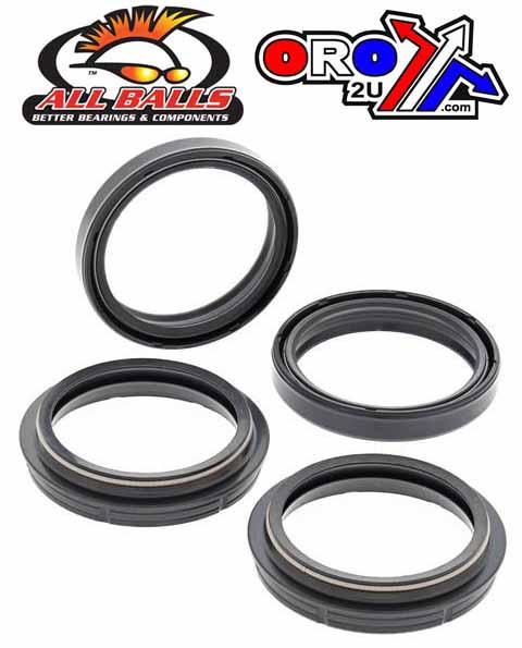 All Balls Racing Seal Wiper Set Allballs, Allballs 56-167 Fork Seal Kit