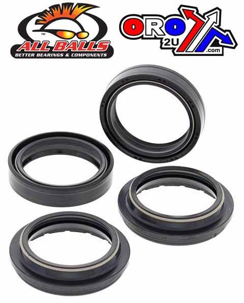 All Balls Racing Seal Wiper Set Allballs, Allballs 56-161 Fork Seal Kit