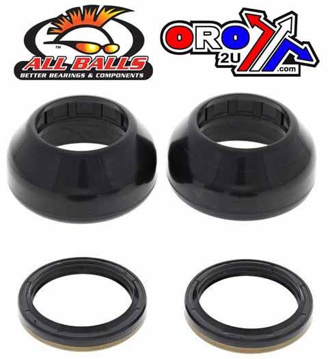 All Balls Racing Seal Wiper Set Allballs, Allballs 56-163 Fork Seal Kit