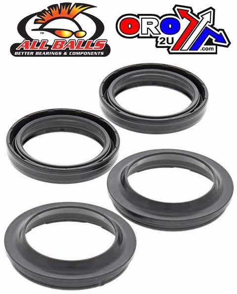 All Balls Racing Seal Wiper Set Allballs, Allballs 56-165 Fork Seal Kit