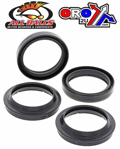 All Balls Racing Seal Wiper Set Allballs, Allballs 56-158 Fork Seal Kit