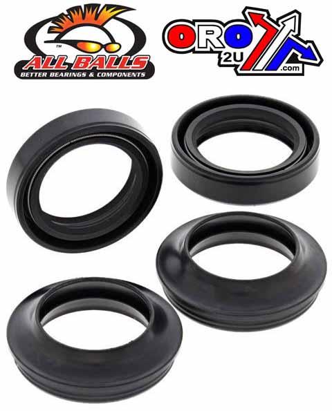 All Balls Racing Seal Wiper Set Allballs, Allballs 56-170 Fork Seal Kit