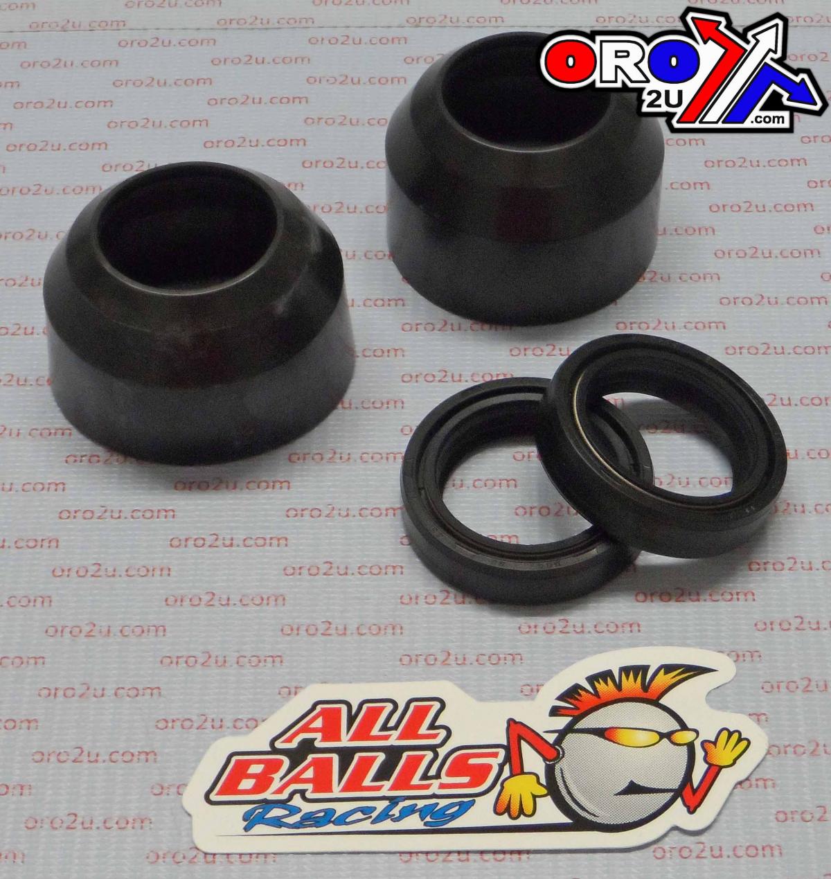 All Balls Racing Seal Wiper Set Allballs, Allballs 56-175 Fork Seal Kit