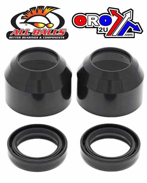All Balls Racing Seal Wiper Set Allballs, Allballs 56-177 Fork Seal Kit