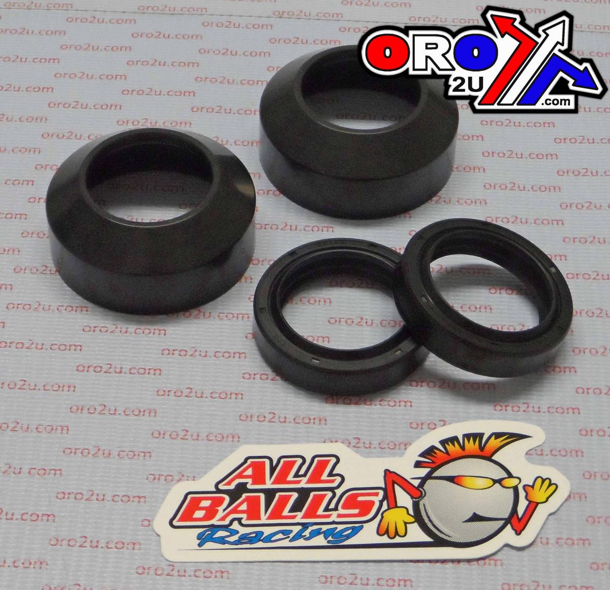 All Balls Racing Seal Wiper Set Allballs, Allballs 56-176 Fork Seal Kit