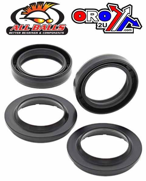 All Balls Racing Seal Wiper Set Allballs, Allballs 56-174 Fork Seal Kit