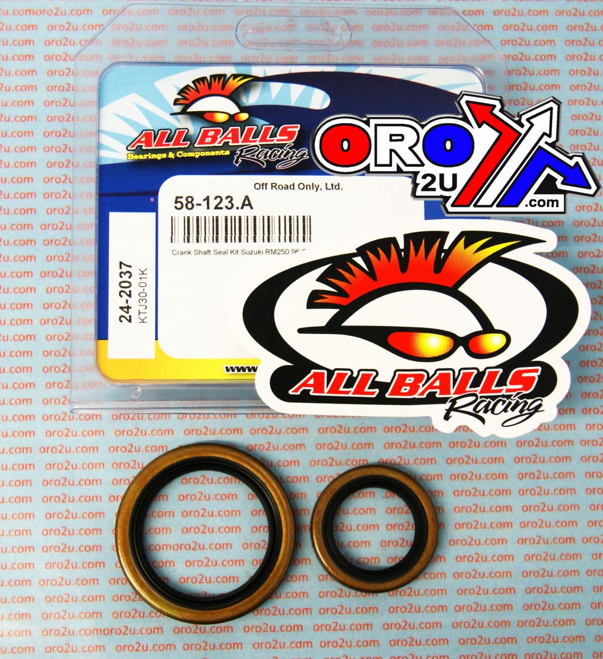 All Balls Racing Crankshaft Seal Kit Allballs, Allballs 24-2037