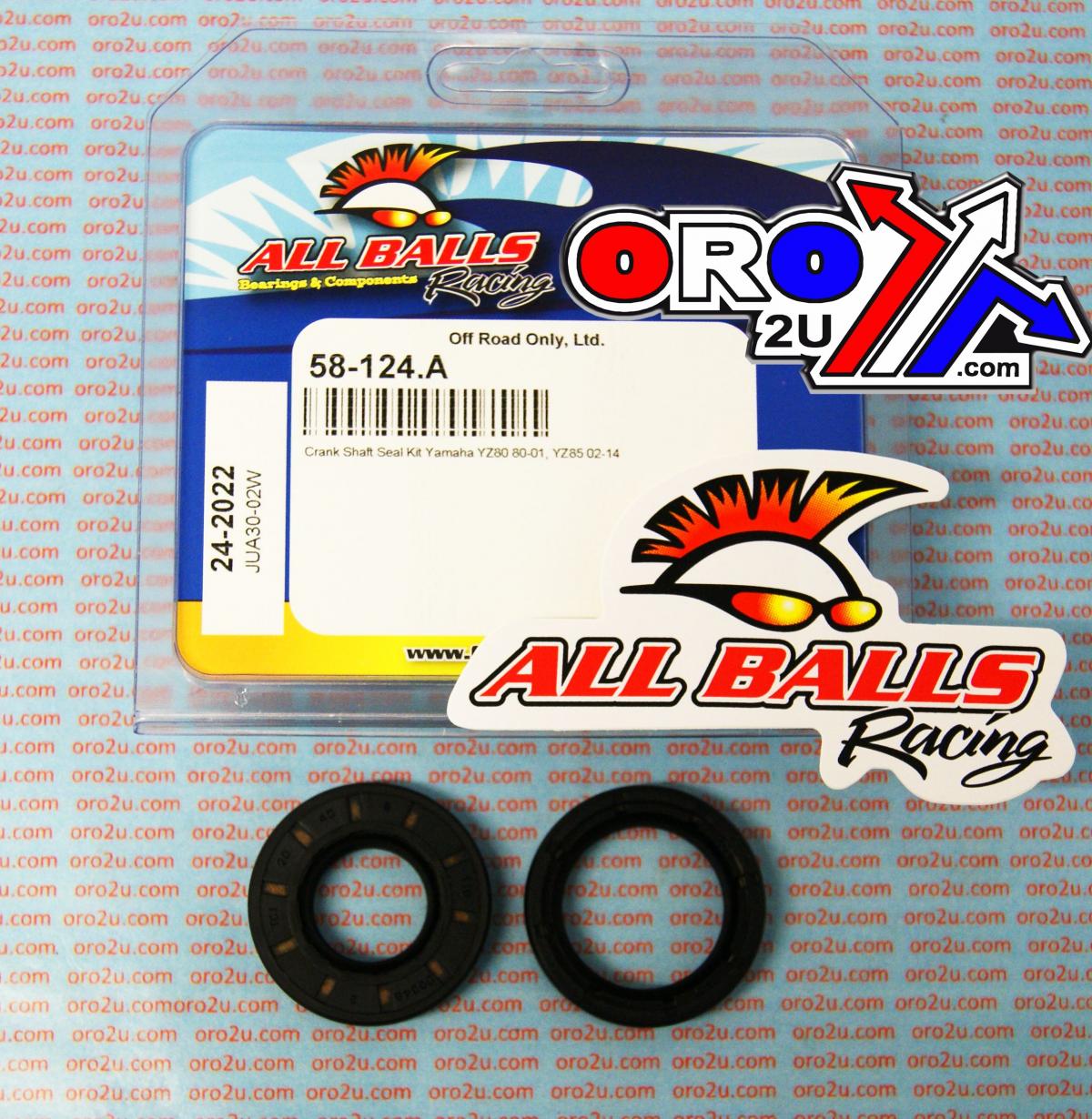 All Balls Racing Crankshaft Seal Kit Allballs, Allballs 24-2022