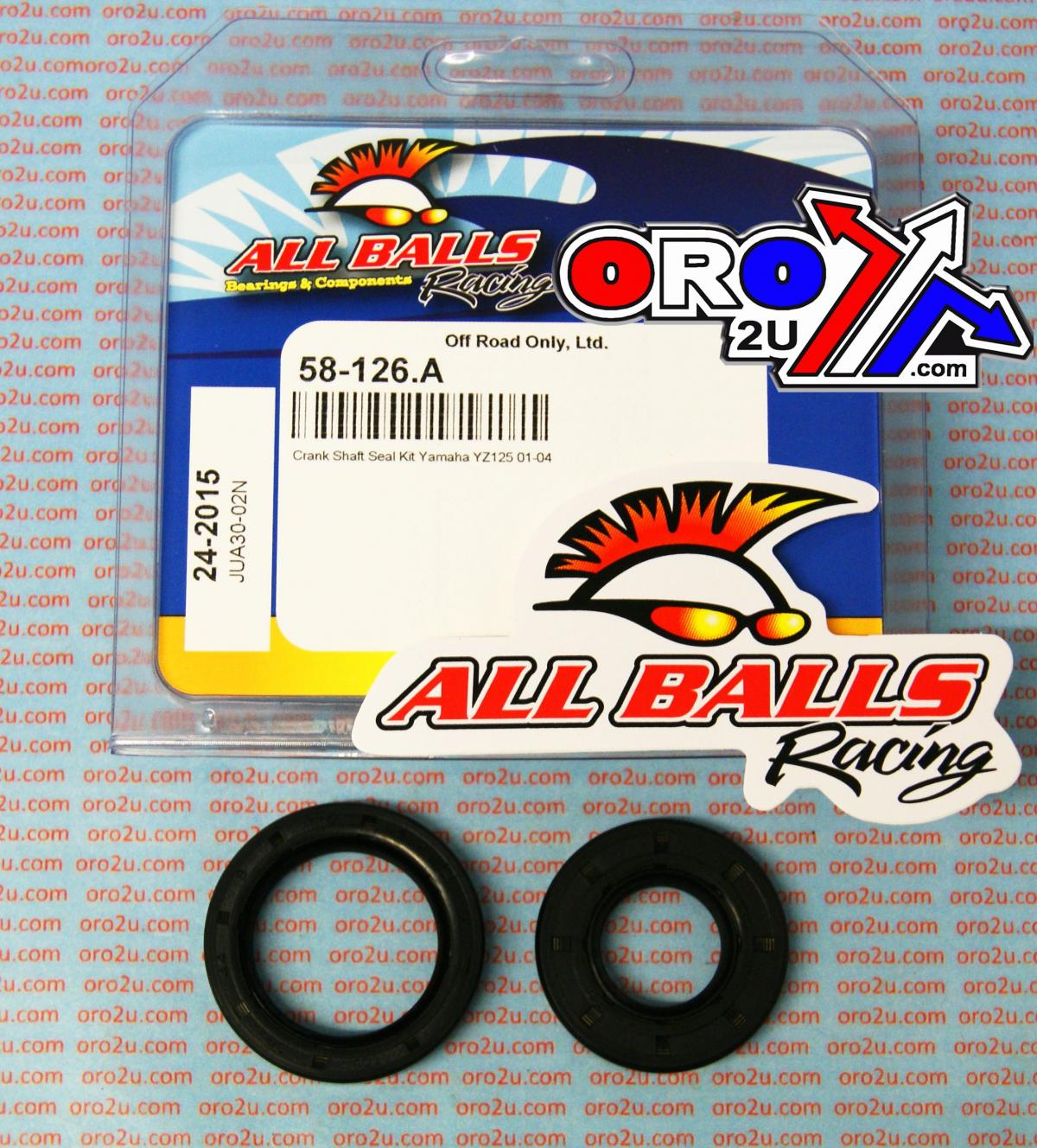 All Balls Racing Crankshaft Seal Kit Allballs, Allballs 24-2015