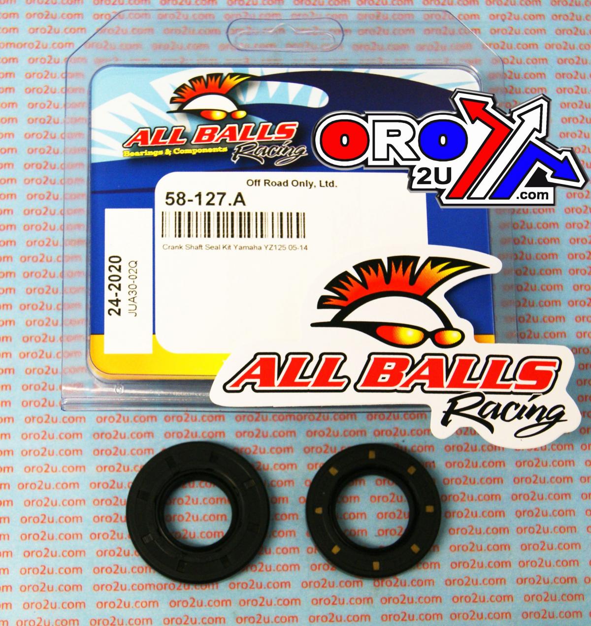 All Balls Racing Crankshaft Seal Kit Allballs, Allballs 24-2020