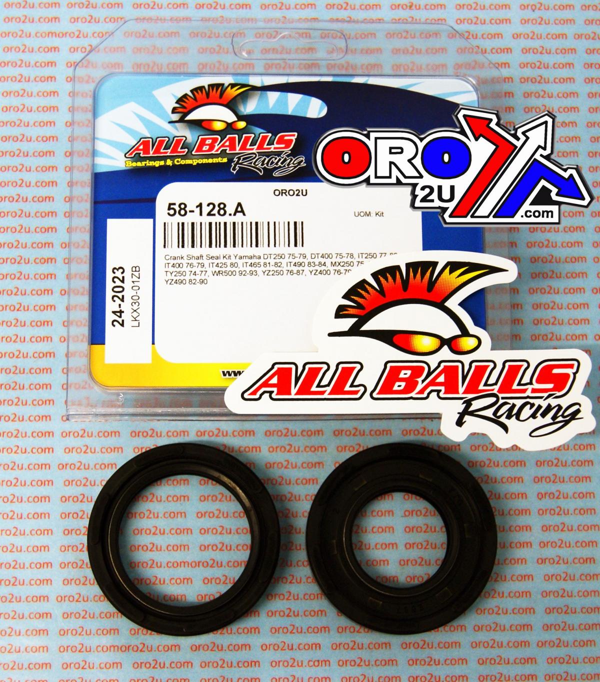 All Balls Racing Crankshaft Seal Kit Allballs, Allballs 24-2023