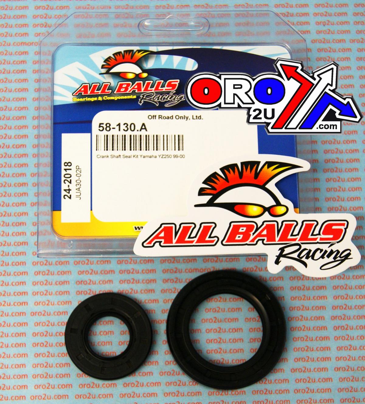 All Balls Racing Crankshaft Seal Kit Allballs, Allballs 24-2018