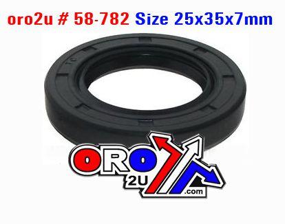 Dirt Racing Oil Seal 25x35x7tc Nbr Each, 15-13-725-01, MX-09226d