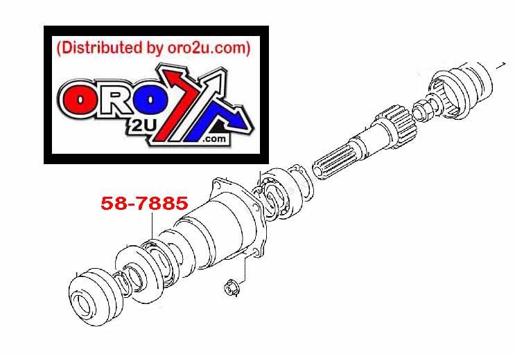 Dirt Racing Oil Seal 40x62x8/14.5, 27156-09f50, at-03828