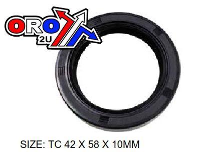 Dirt Racing Oil Seal 42x58x10 TC Nbr Each, at-09588, 91255-ha0-681 ATV, !!! Dirt Racing Kits !!!