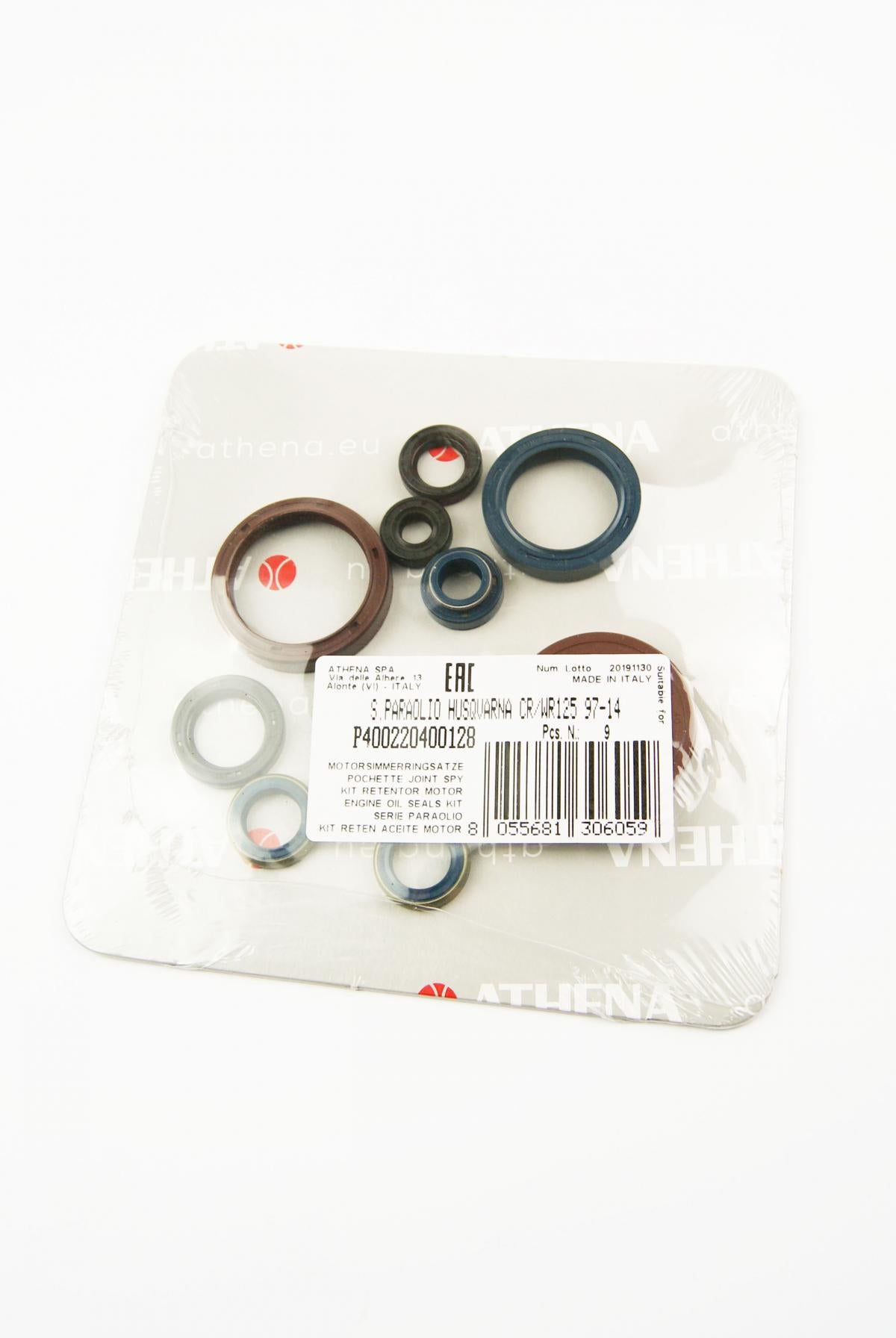 Athena Engine Oil Seal Set CR/WR 125 97-14, Athena P400220400128 Husqvarna