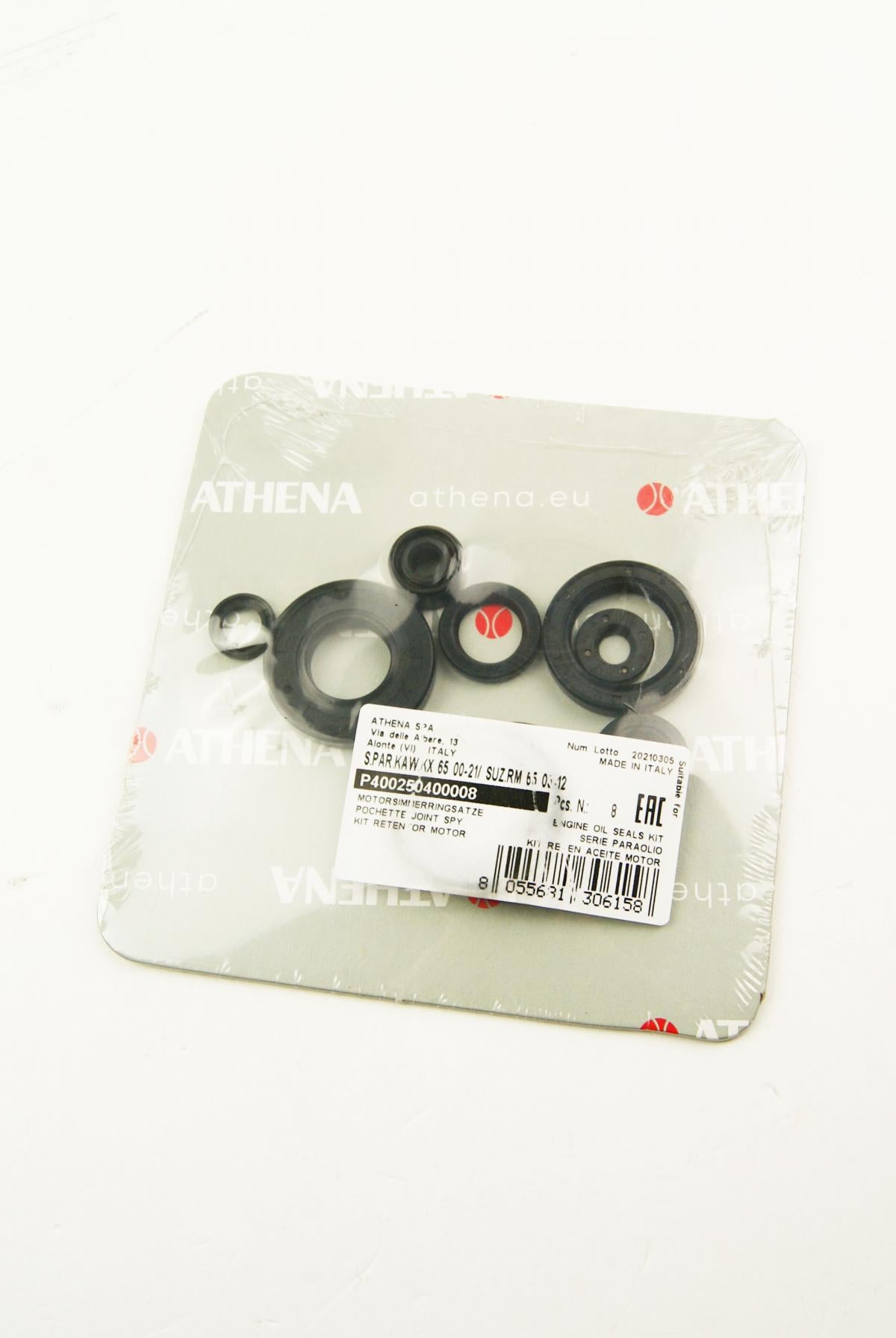 Athena Engine Oil Seal Set KX/RM 65 00-25, Athena P400250400008 Kaw/suz
