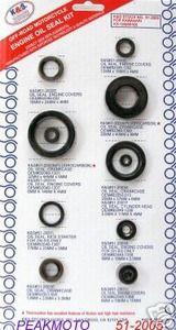 K&S Technologies Oil Seal Set 88-93 KX125 11ps K&s 51-2005