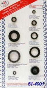 K&S Technologies Oil Seal Set 94-97 YZ125 9pcs Ks 51-4001
