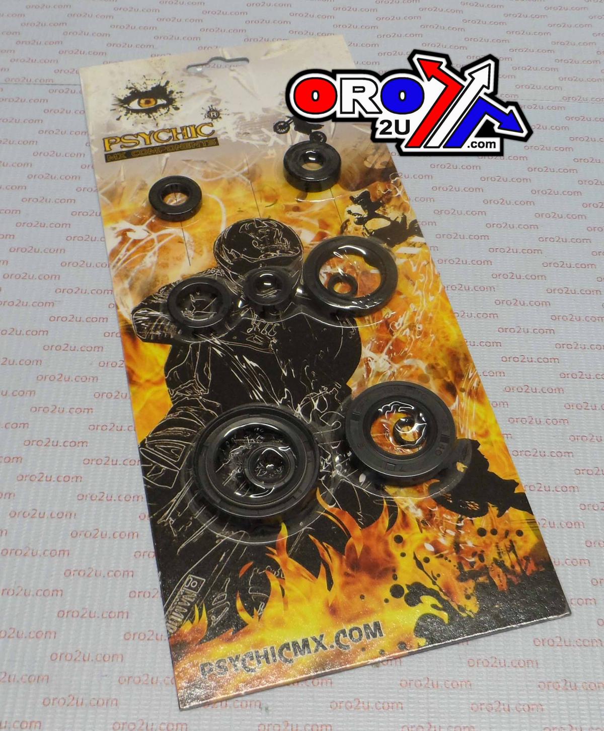 Psychic Oil Seal Set 98-00 YZ125 10pcs, Psychic MX-09206 Yamaha, Old No. MX-09208