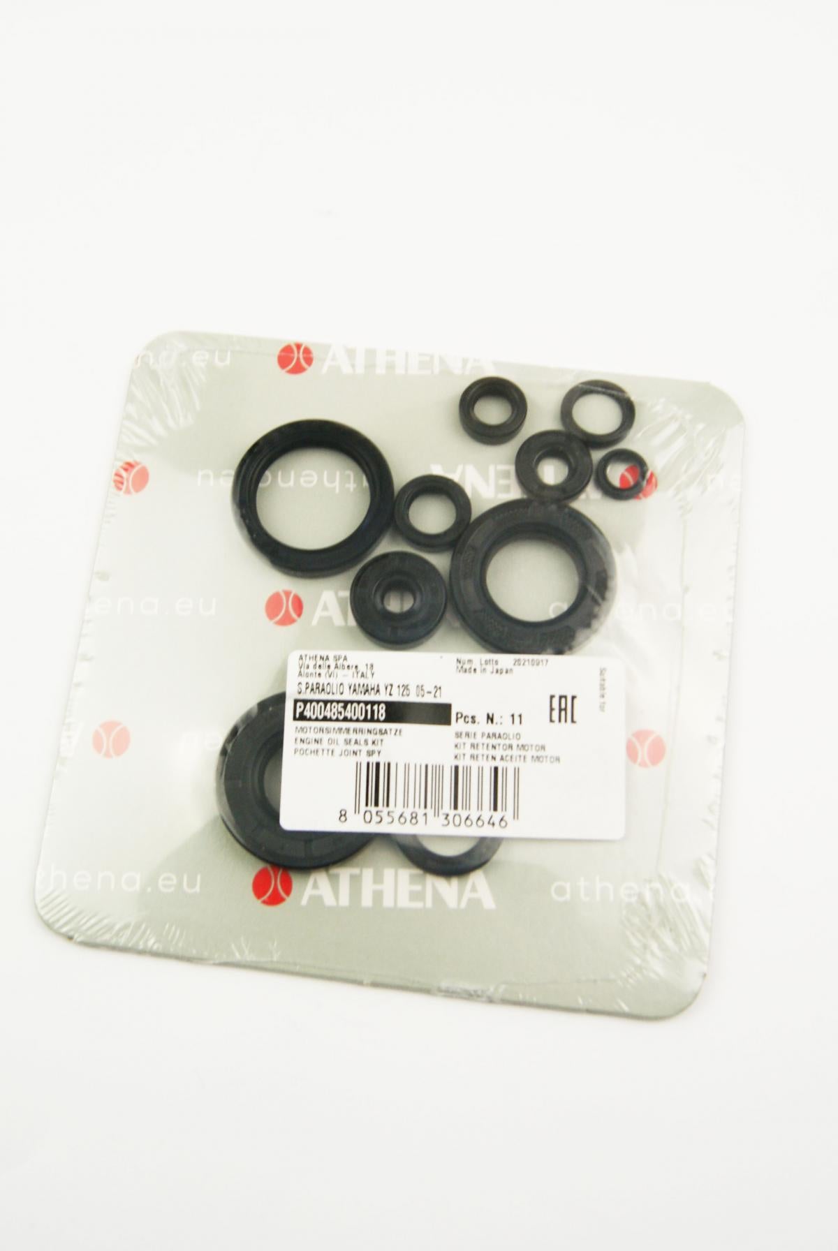 Athena Engine Oil Seal Set Yamaha YZ125 05-24, Fantic Xe/xx 125, Athena P400485400118
