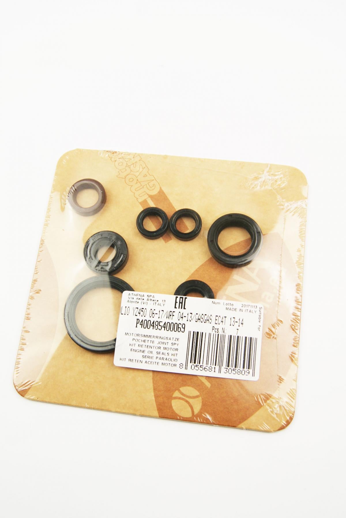 Athena Engine Oil Seal Set YZ/WR/yfz/EC 450 04-20, Athena P400485400069 Yam/gas