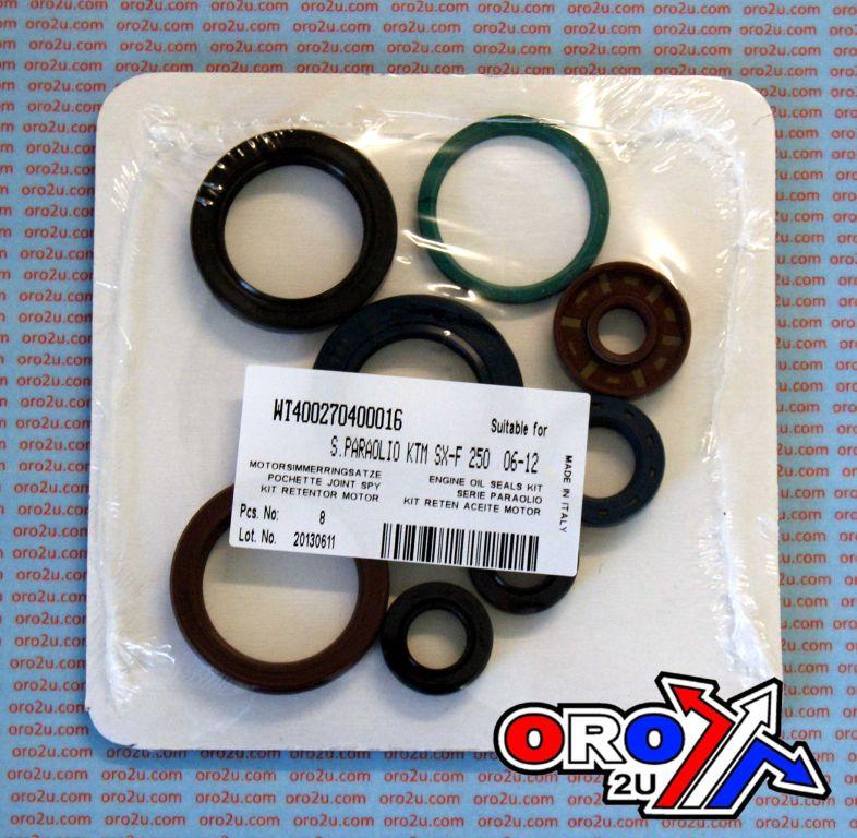 Athena Engine Oil Seal Set EXC-f/SX-F/XC-F 250 06-13, Athena P400270400016 KTM