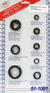 K&S Technologies Oil Seal Set 87-03 CR125 11ps KS51-1001