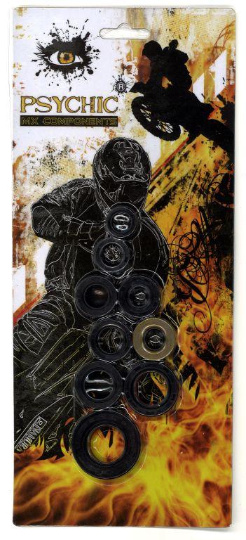 Psychic Oil Seal Set CR60/80/85 9 Pcs, Psychic MX-09214 Engine