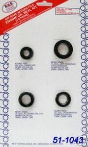 K&S Technologies Oil Seal Set XR100, XL100, CRF, CRF100F 04-12, NSF100 Honda, 4 Piece