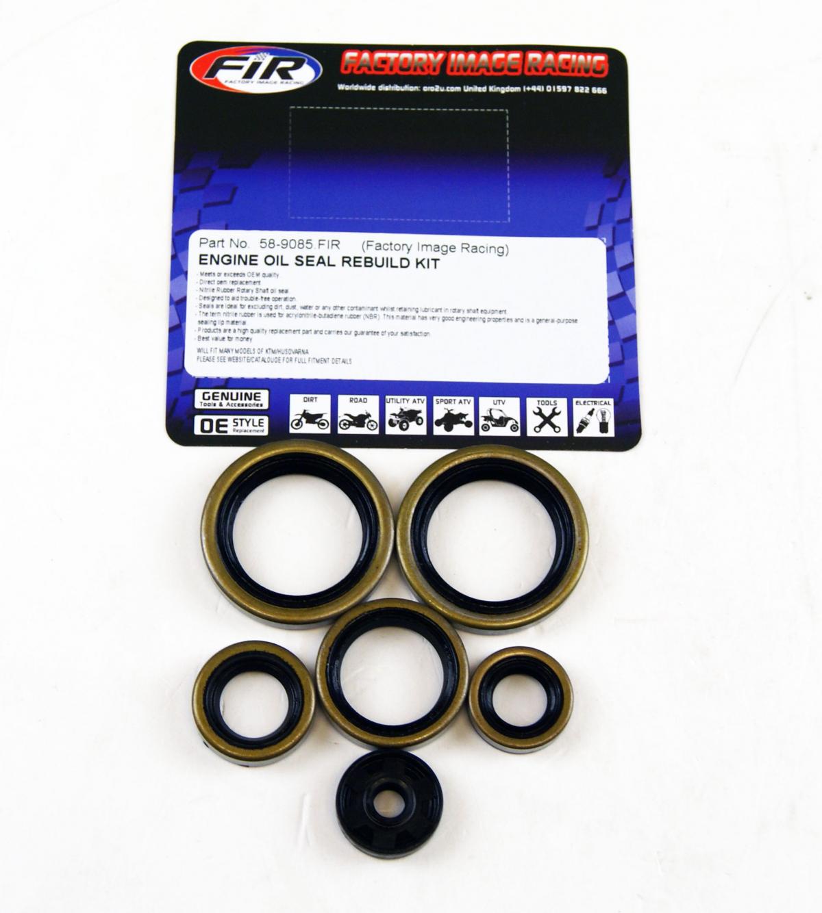 FIR Oil Seal Set Husqvarna TC 125 2014-15 Namura Nx-09226