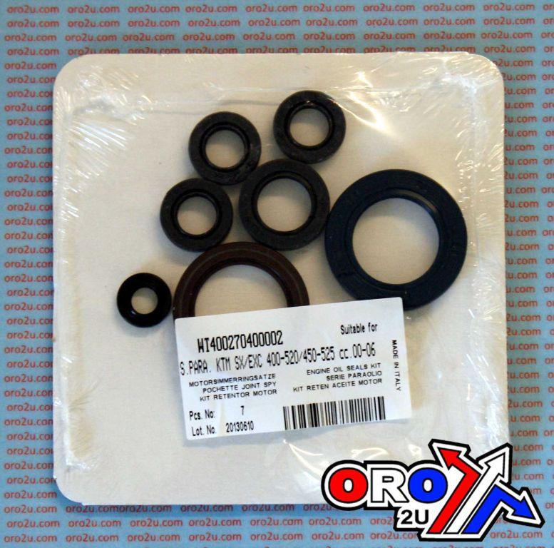 Athena Engine Oil Seal Set SX/XC/rr 400/450/520/525 00-18, Athena P400270400002 KTM/beta