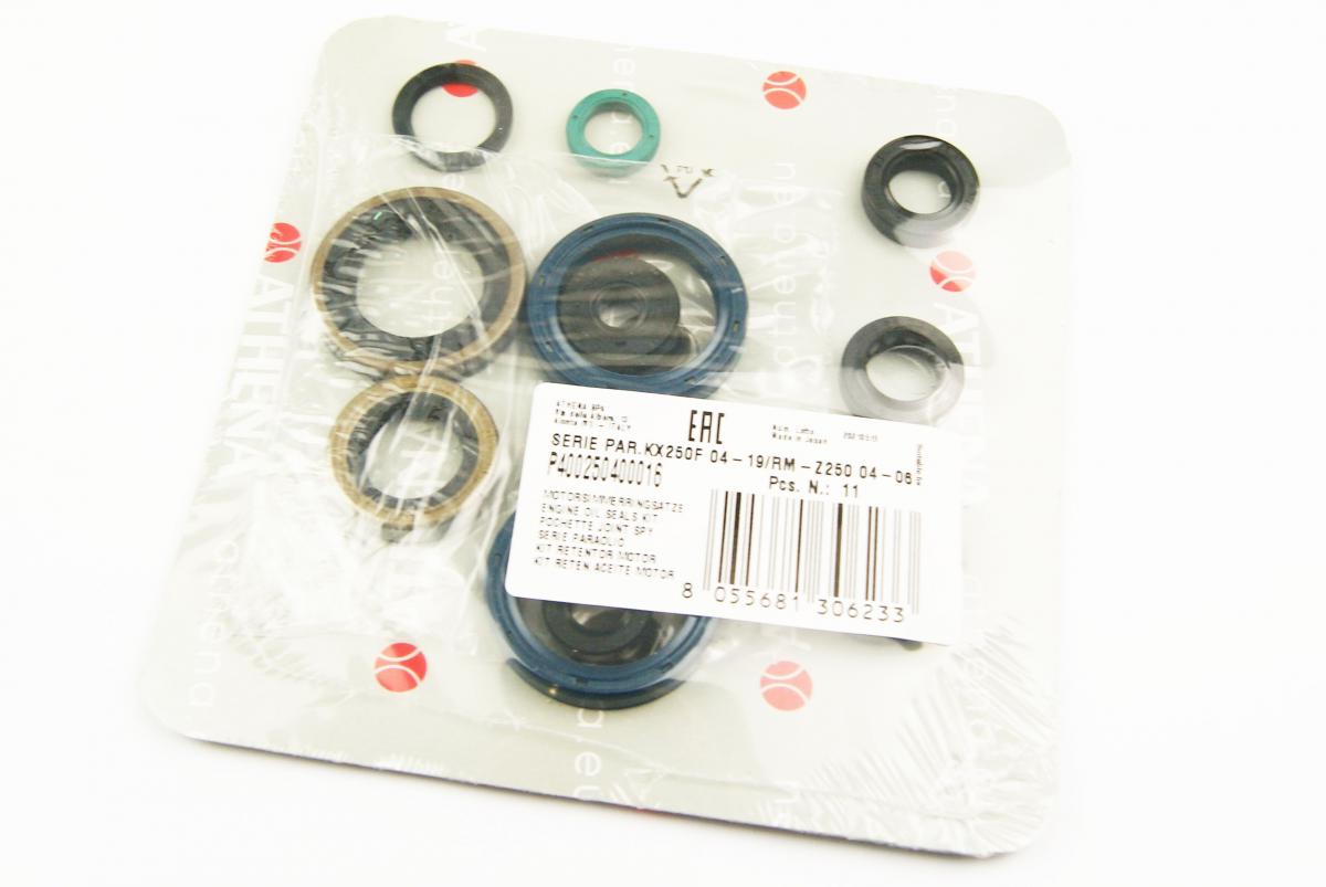 Athena Engine Oil Seal Set KX/RM 250 04-19, Athena P400250400016 Kaw/suz
