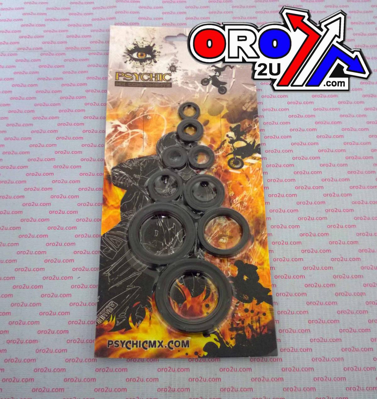 Psychic Oil Seal Kit CRF450X 9pcs, Psychic MX-09274 Honda