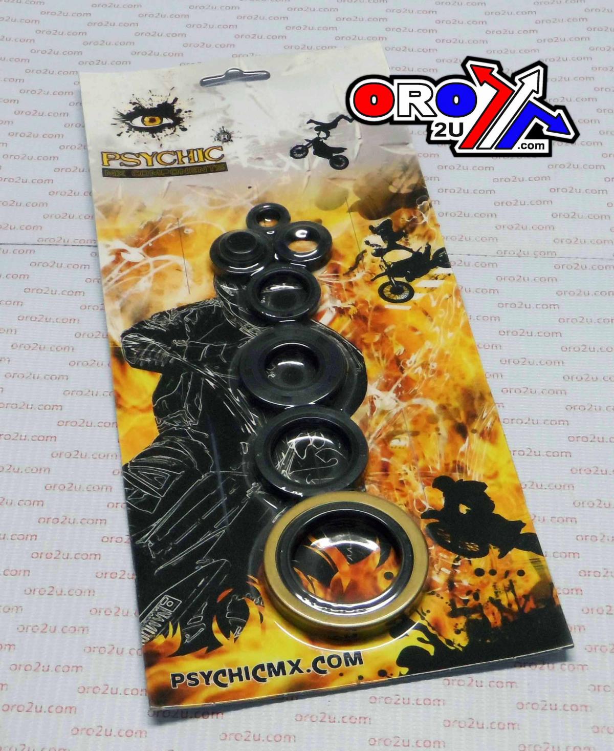 Dirt Racing Oil Seal Set 89-93 RM250, Pshchic MX-09371 Engine MX