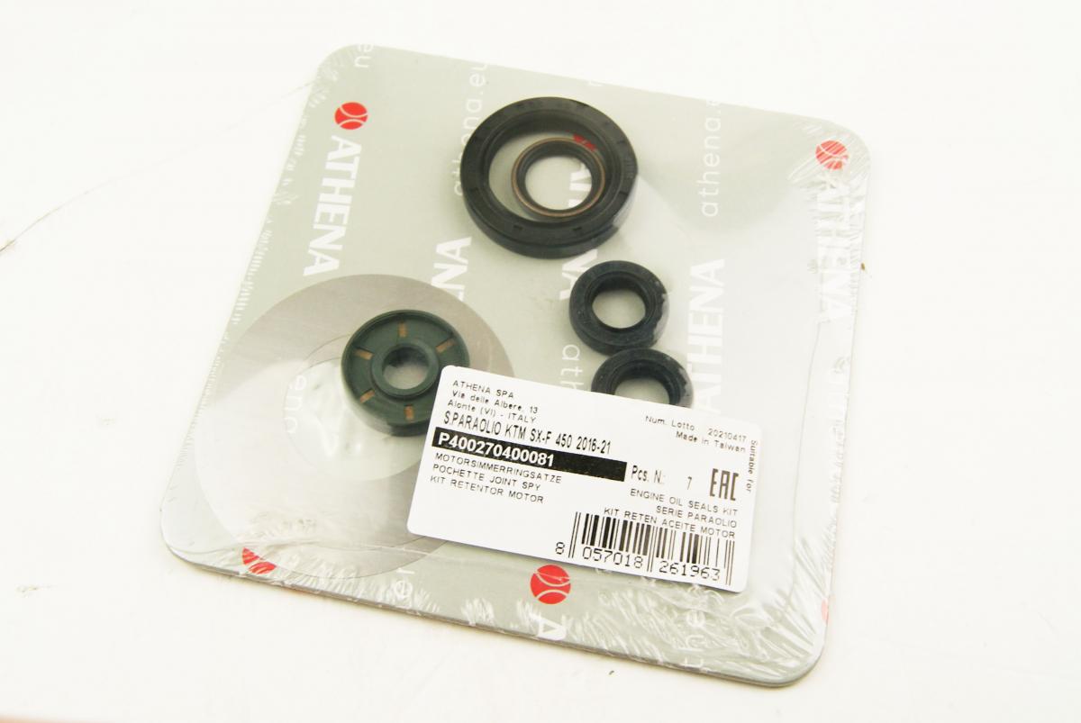 Athena Engine Oil Seal Set SX-F/FE/fs/ex 450/500 16-22, Athena P400270400081 Husq KTM