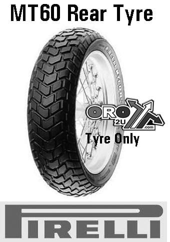 Pirelli Special Order Only, 130/80-17 65H MT60, 746 Pirelli 0284000 Rear Tyre Road, Mc